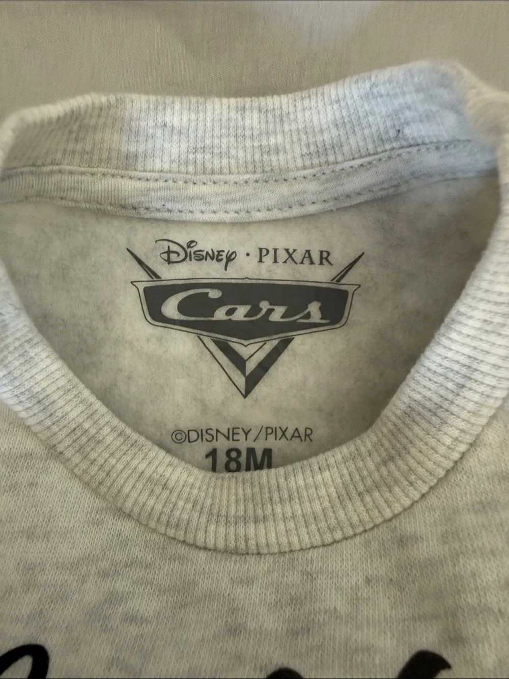 Disney - Lighting McQueen Sweatshirt. Size 18 mos. NWT.